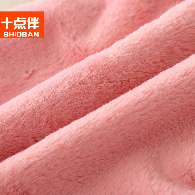婴儿秋冬装带帽加厚女宝宝连体衣 十点伴周家连身衣/爬服/哈衣