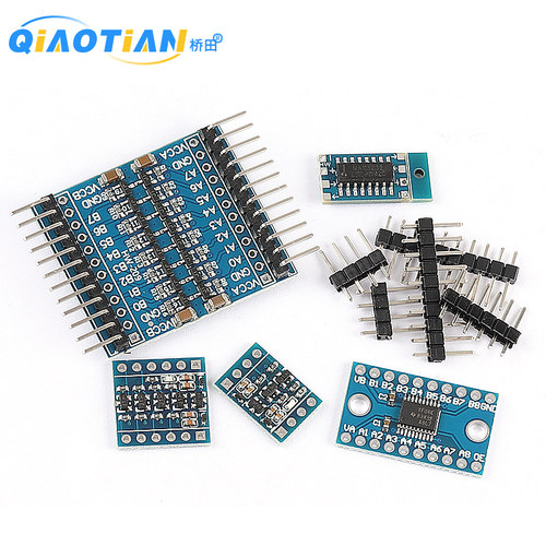 MAX3232电平转TTL电平转换板 miniRS232 MCU 2/4/8路串口转换模块 - 图0