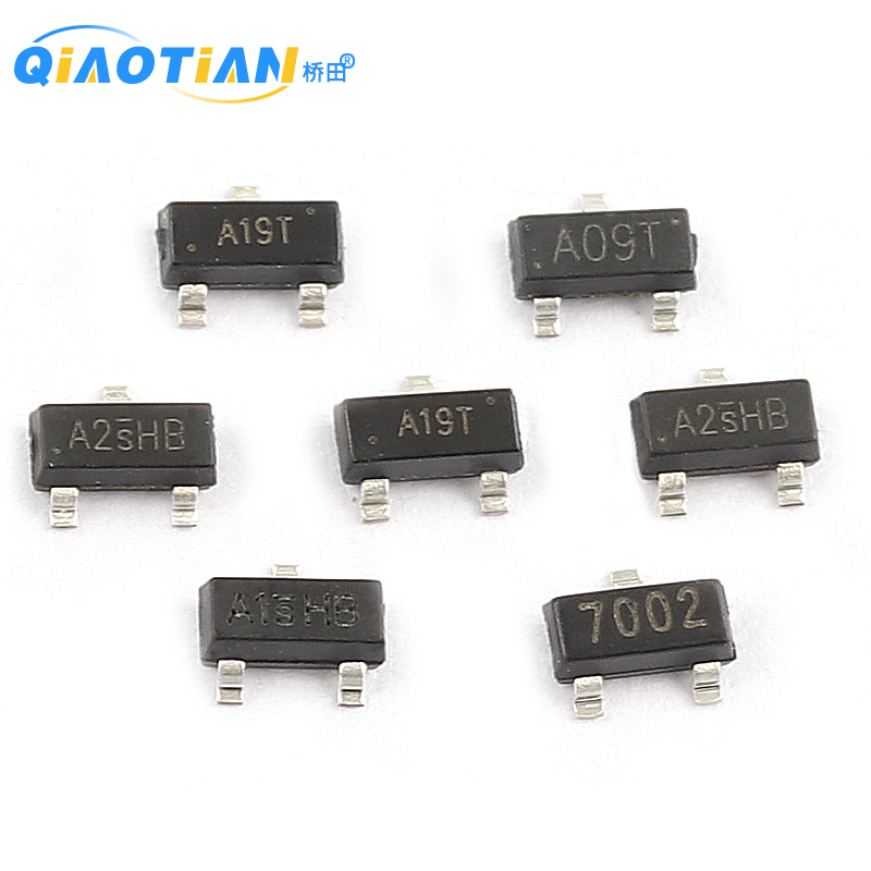 MOS场效应管AO3400 AO3401/2N7002/SI2301DS N沟道MOSFET SOT23 - 图0