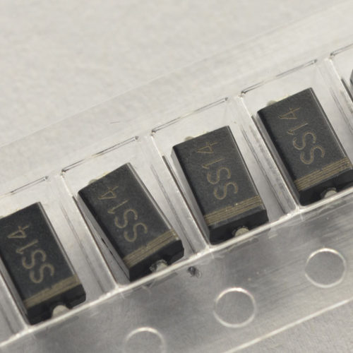 桥田贴片 肖特基二极管1A/40V 1N5819 IN5819 SS14 SMA (100只) - 图0