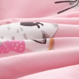 Хлопковое мультяшное покрывало для принцессы, хлопковая простыня, комплект, брендовый пододеяльник, 1.5м, 3 предмета