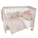 Покрывало для кроватки, комплект, простыня, постельные принадлежности, 3 предмета