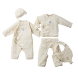 Подарочная коробка для новорожденных, комплект, детский хлопковый дышащий комбинезон, набор, 0-6 мес.