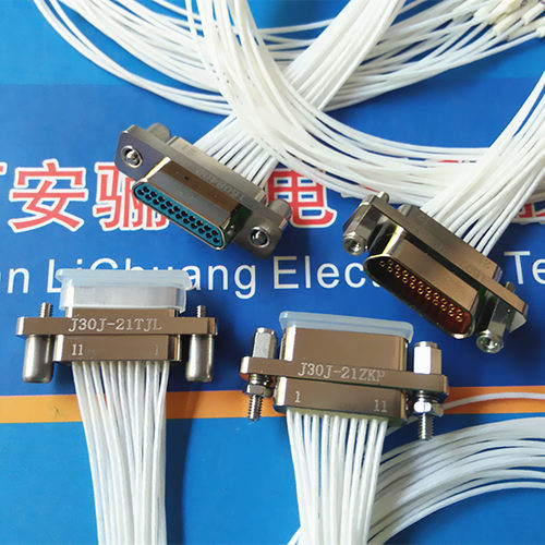 J30J-21TJL J30J-21ZKP ZKN-J/ZKW-J 矩形连接器TJ/ZK 21芯插头座 - 图1
