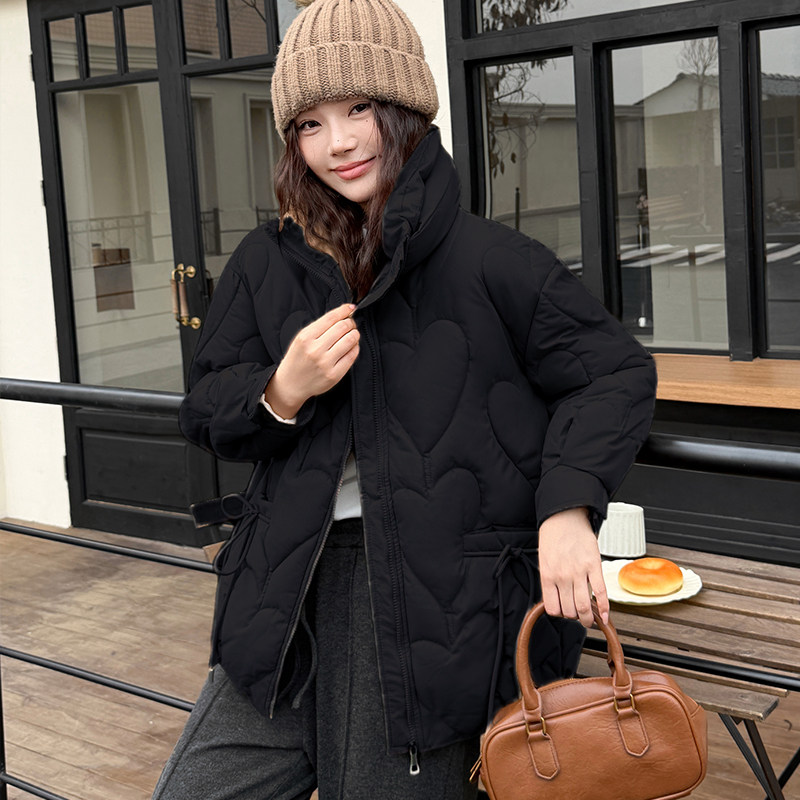 绮娑大码女装冬季新款显瘦胖MM立领小棉服宽松保暖棉衣外套女,淘宝优惠券,粉丝福利购,淘宝优惠卷