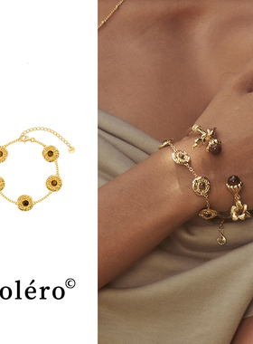 日照之境金色手链原创设计新款女