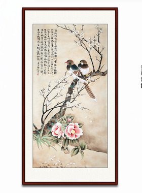 专业手工真迹禽鸟国画水墨画