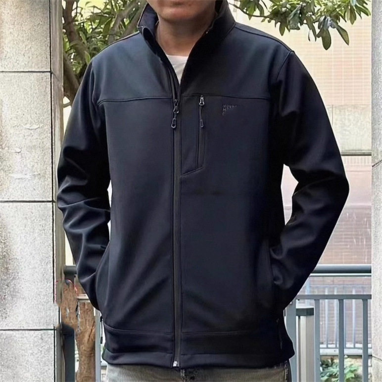 美系螺母户外立领软壳衣复合方格抓绒夹克防风拒水保暖秋冬外套男,淘宝优惠券,粉丝福利购,淘宝优惠卷