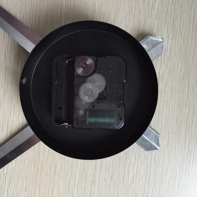 创意挂钟机芯配件diy墙贴钟表指针表盘机芯客厅免打孔数字钟表盘 - 图1