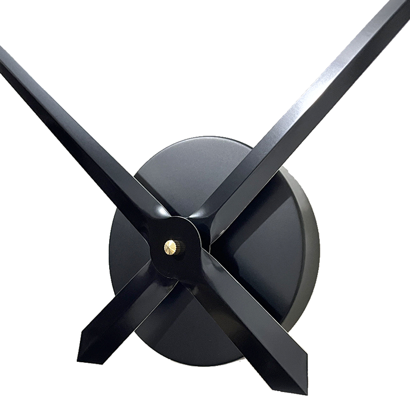 创意挂钟机芯配件diy墙贴钟表指针表盘机芯客厅免打孔数字钟表盘 - 图0