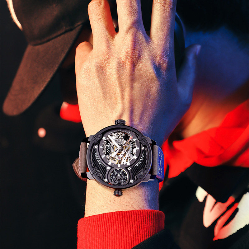 angie/亨积原创男士国潮机械表 angie昕亿威国产腕表