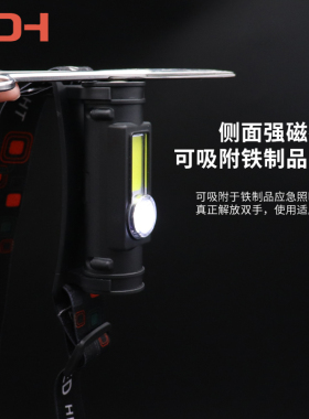 LED纹绣头灯头戴式小型照明灯