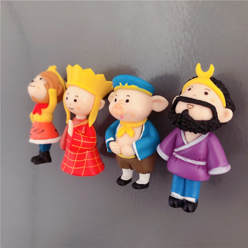 西游记冰箱贴磁贴个性创意3d立体卡通可爱吸铁石磁铁冰箱吸磁贴,淘宝优惠券,粉丝福利购,淘宝优惠卷