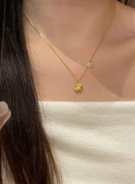 s925马上有钱项链送女友新年礼物