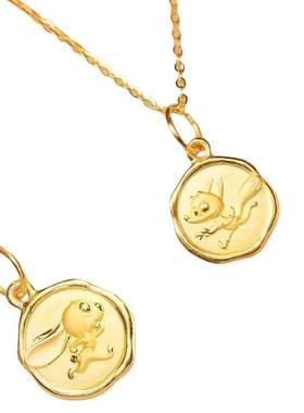 《疯狂动物城》朱迪与尼克项链女