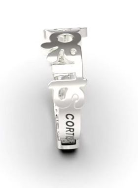 s925银CORTIS出道马丁同款戒指女