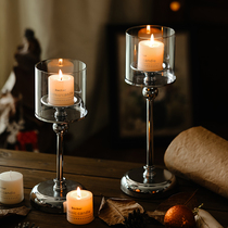 Retro candle holder incense candle Home Candlelight dinner props Romantic Pendulum wax candle holder Dining Room Table Decoration Hotel