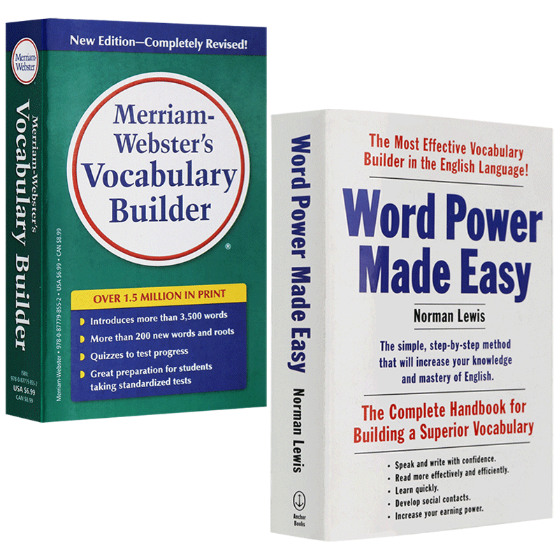 单词的力量 word power made easy韦小绿英语单词书韦氏词根词典 Vocabulary Builder英英词典字典英文原版进口词汇工具书-图1