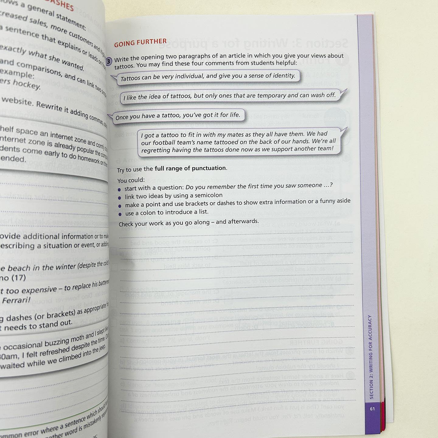 英文原版 Cambridge IGCSE English As A Second Language Workbook 柯林斯剑桥国际初中英语练习册 第三版 英文版 进口英语原版书