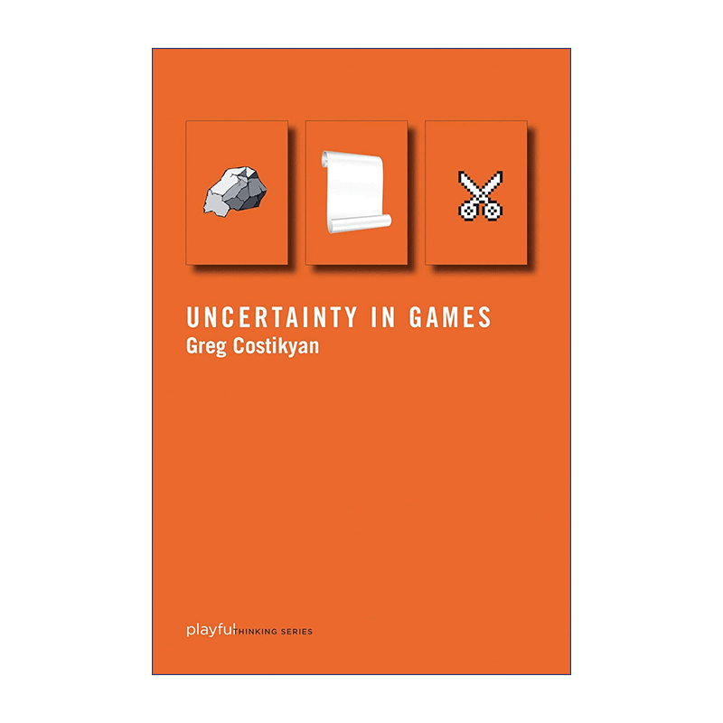 英文原版 Uncertainty in Games 谜 不确定的游戏 超级马里奥 大富翁 高级游戏设计师Greg Costikyan 英文版 进口英语原版书籍
