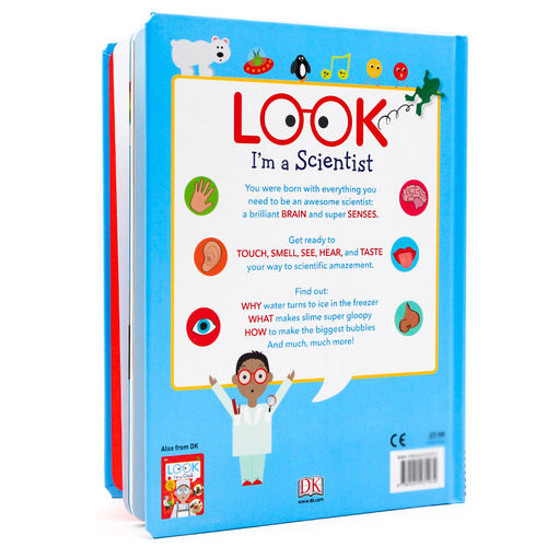 我是小小科学家 Look I'm a Scientist 英文原版儿童读物 3-5岁儿童启蒙创造力培养书 dk原版 进口英语书籍 DK Children - 图0