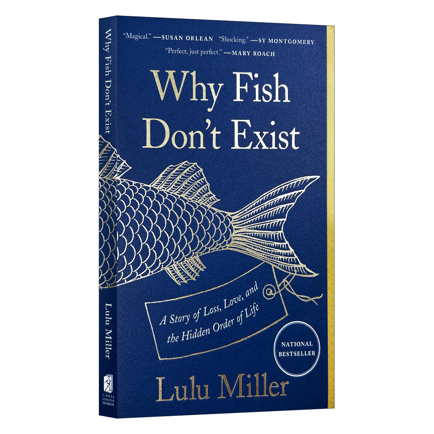 英文原版 Why Fish Don't Exist 鱼为什么不存在 Lulu Miller露露·米勒 关于失去、爱与生命的本质 英文版 进口英语原版书籍