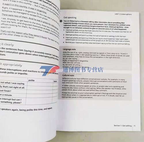 英文原版 English for Life: Speaking B1+ 柯林斯生活英语口语 中级 剑桥PET考试 含音频 英文版 进口英语书籍 Collins - 图2