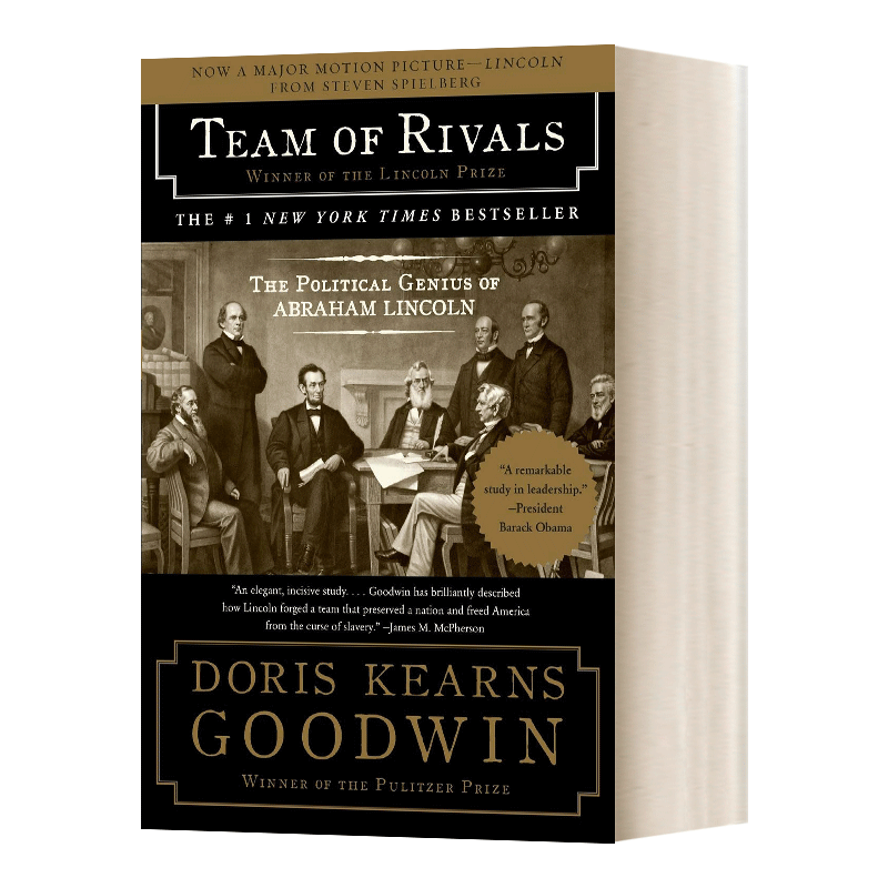 Team of Rivals  林肯与劲敌幕僚 Doris Kearns Goodwin进口原版英文书籍 - 图0