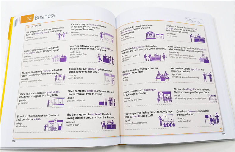 英文原版 English for Everyone English Phrasal Verbs DK人人学英语 动词短语 外语自学图解工具书 进口原版英文书籍