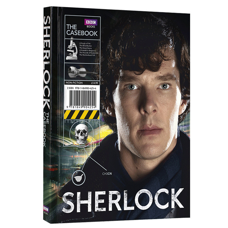 神探夏洛克福尔摩斯 BBC Sherlock the Casebook英文原版周边同期电视剧电影热销小说悬疑案小说原版英语书-图0