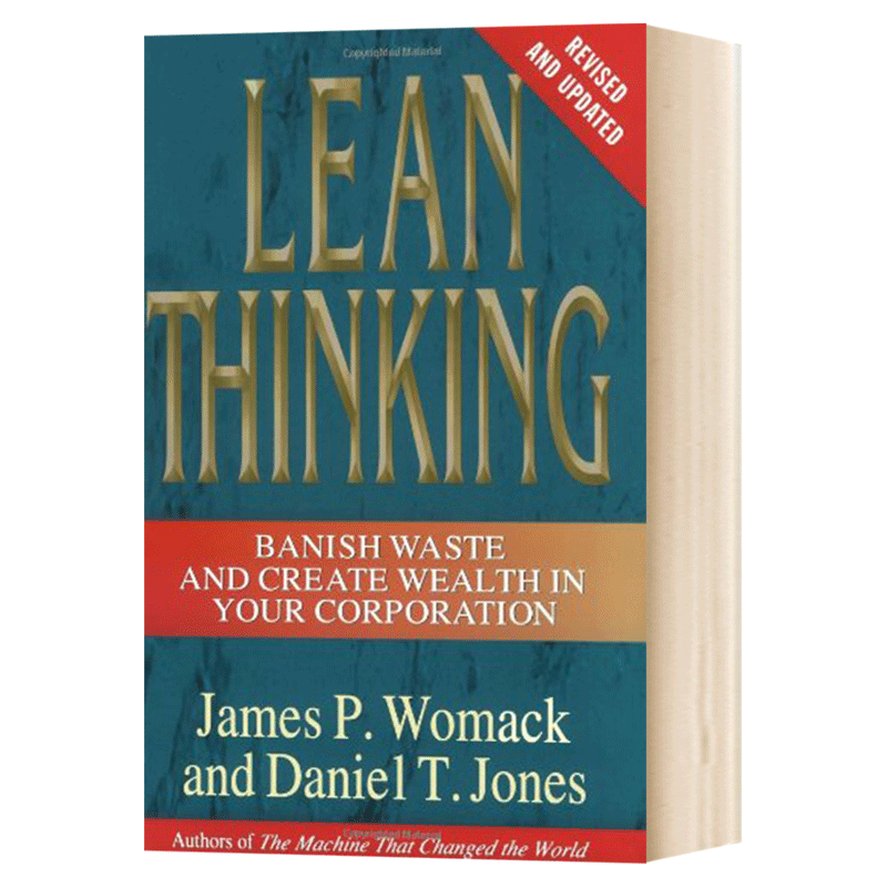 精益思想 Lean Thinking 英文原版书 日本丰田精益生产 企业管理思维 管理畅销书 进口英语书籍 James P Womack - 图0