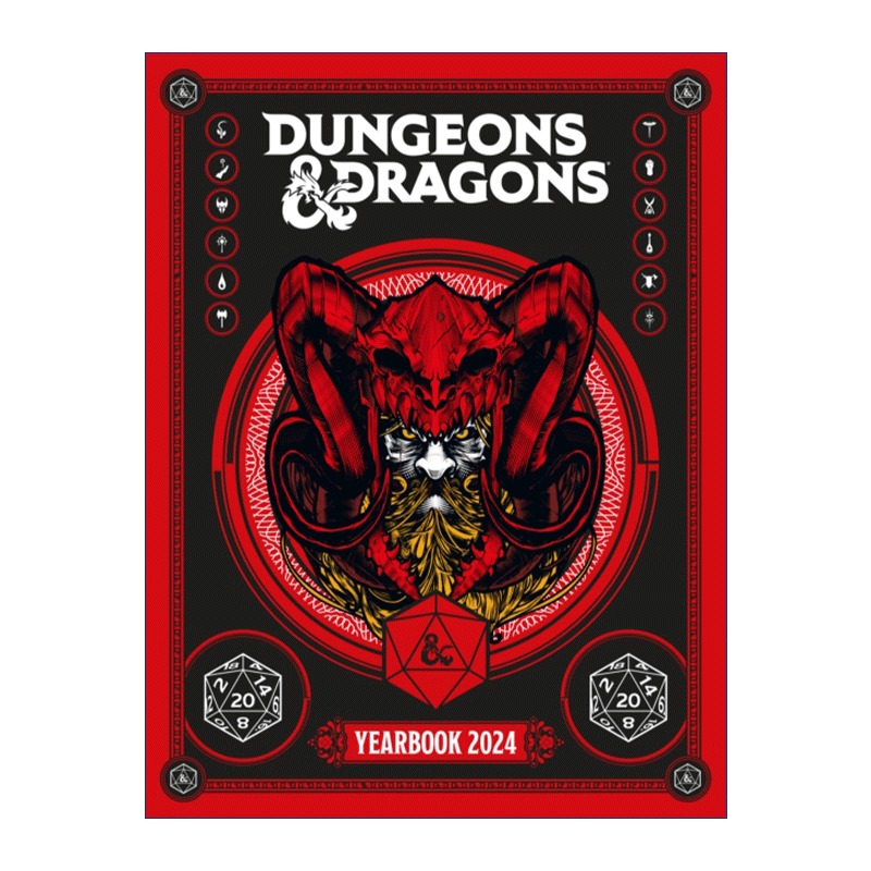 Dungeons & Dragons Yearbook 2024 龙与地下城年鉴2024版 精装进口原版英文书籍 - 图0