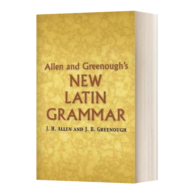 Allen and Greenough's New Latin Grammar A&G拉丁语语法新编进口原版英文书籍-图0