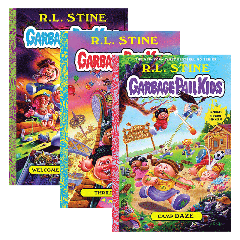 Garbage Pail Kids 垃圾桶小子系列1-3册进口原版英文书籍 - 图1