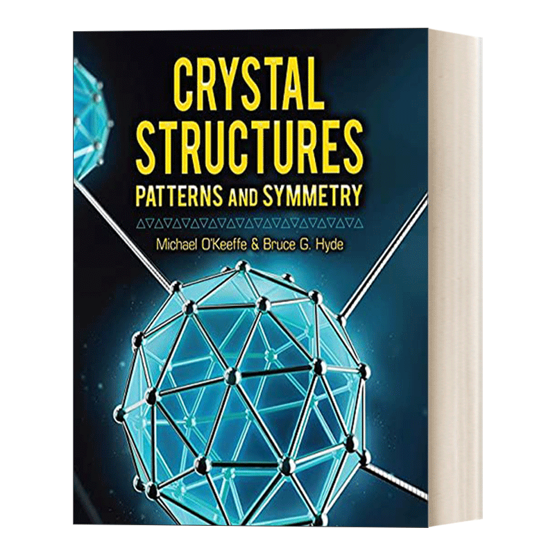 英文原版 Crystal Structures Patterns and Symmetry 晶体结构 模式与对称性 英文版 进口英语原版书籍 - 图0