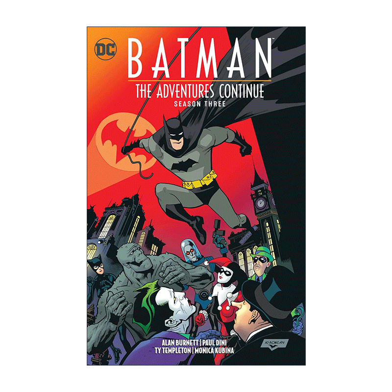 英文原版 Batman The Adventures Continue Season Three 蝙蝠侠 冒险继续 第三季 DC漫画 Paul Dini 英文版 进口英语原版书籍