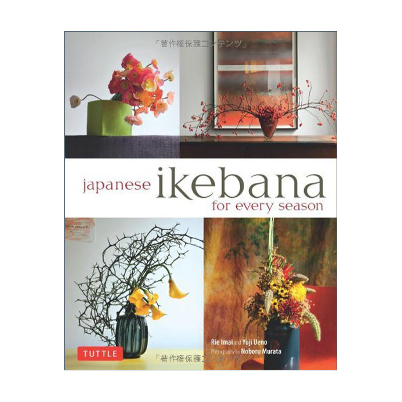Japanese Ikebana for Every Season 给不同季节的日式插花 手工艺 精装进口原版英文书籍