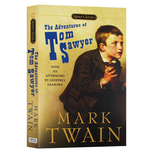 汤姆索亚历险记 The Adventures of Tom Sawyer 英文原版小说 儿童文学名著 马克吐温代表作 柯林斯经典 原版英语书籍 Mark Twain - 图0