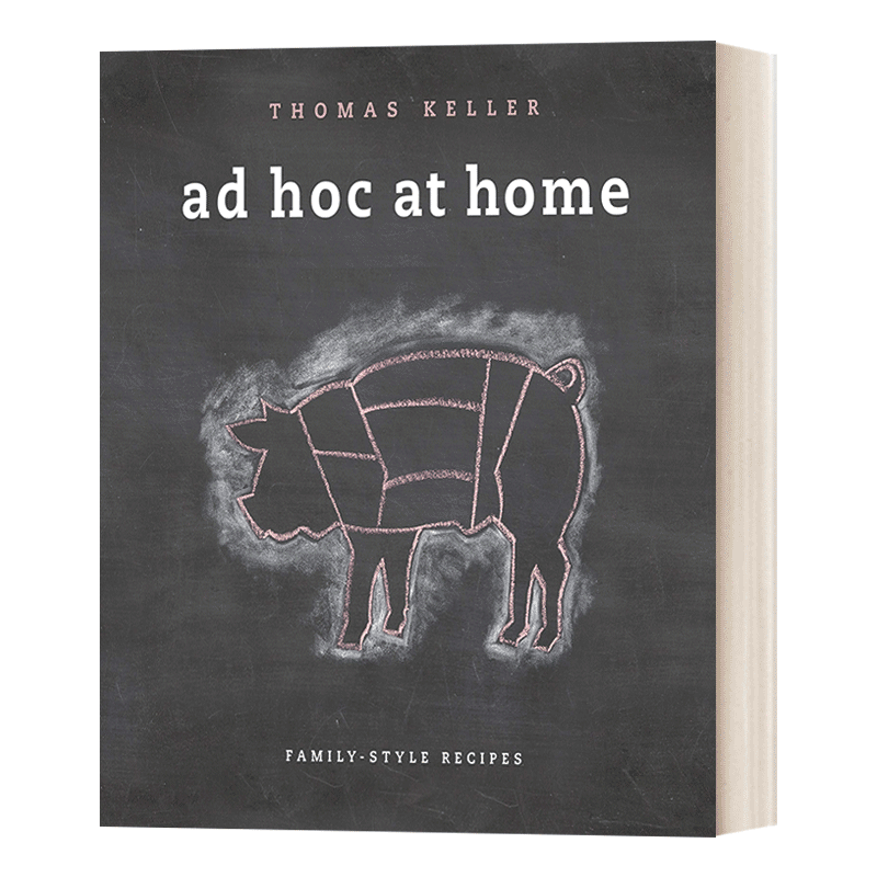 英文原版 Ad Hoc at Home The Thomas Keller Library 米其林三星餐厅主厨Thomas Keller家常料理 英文版 进口英语原版书籍