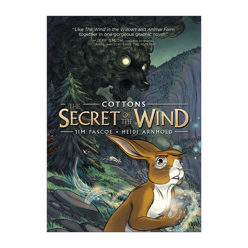 英文原版 Cottons: The Secret of the Wind 棉花1 风的秘密 漫画 进口原版英文书籍