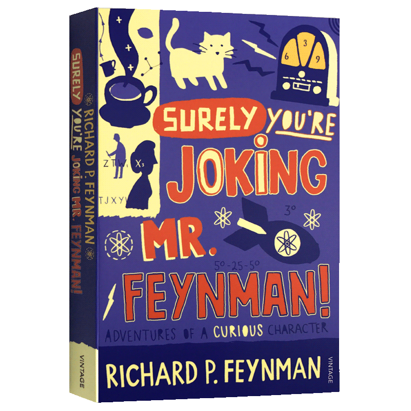 别逗了费曼先生 Surely You're Joking Mr Feynman 英文原版人物传记 别闹了费曼先生 进口英语书籍 诺贝尔物理学奖得主R·P·费曼 - 图1