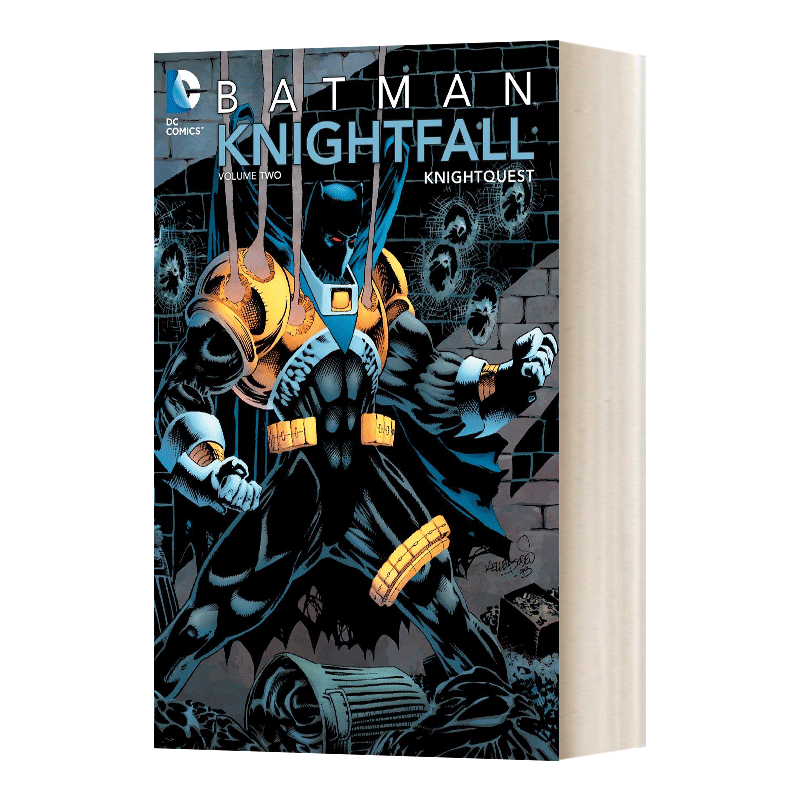 Batman Knightfall Vol 02 蝙蝠侠:骑士陨落 第2卷 DC漫画进口原版英文书籍 - 图0