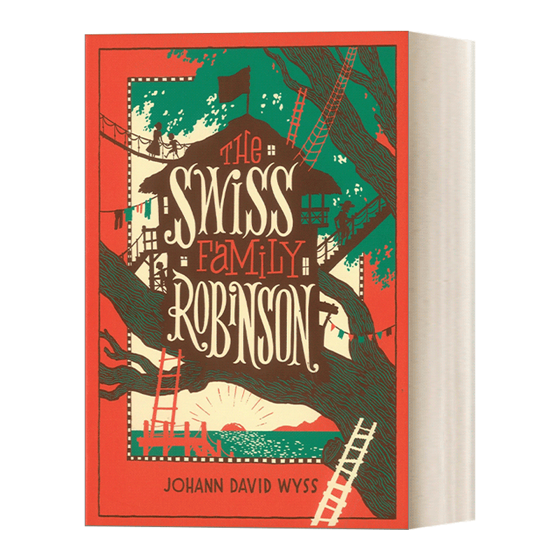 英文原版swiss family robinson 通博图书文学类原版书