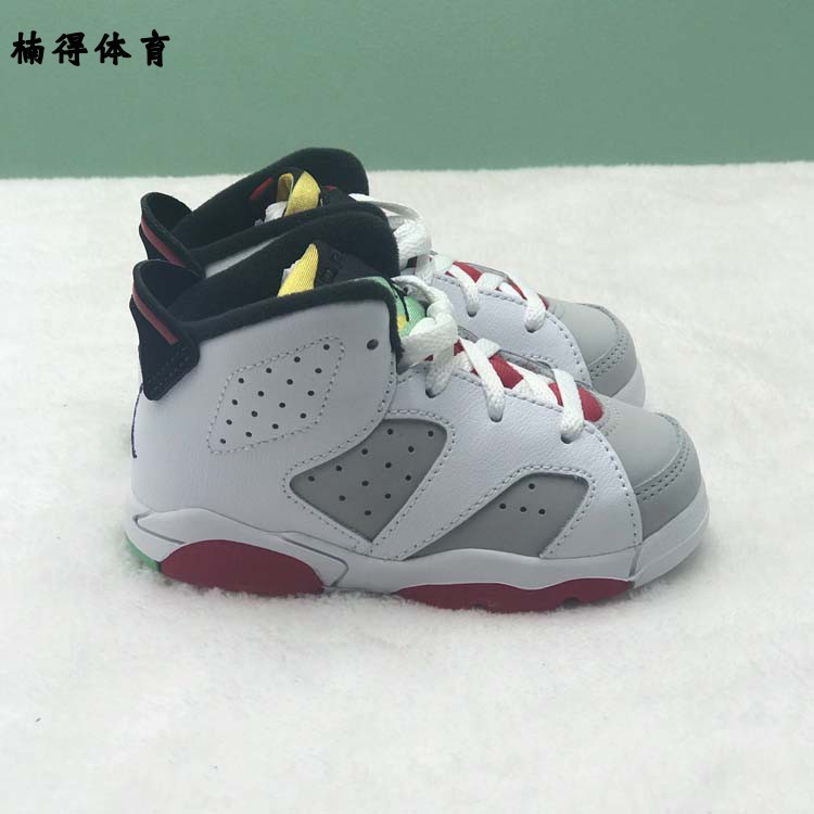 Air Jordan 6 aj6兔八哥黑金童鞋384667-384666-062 CT4966-007-图2