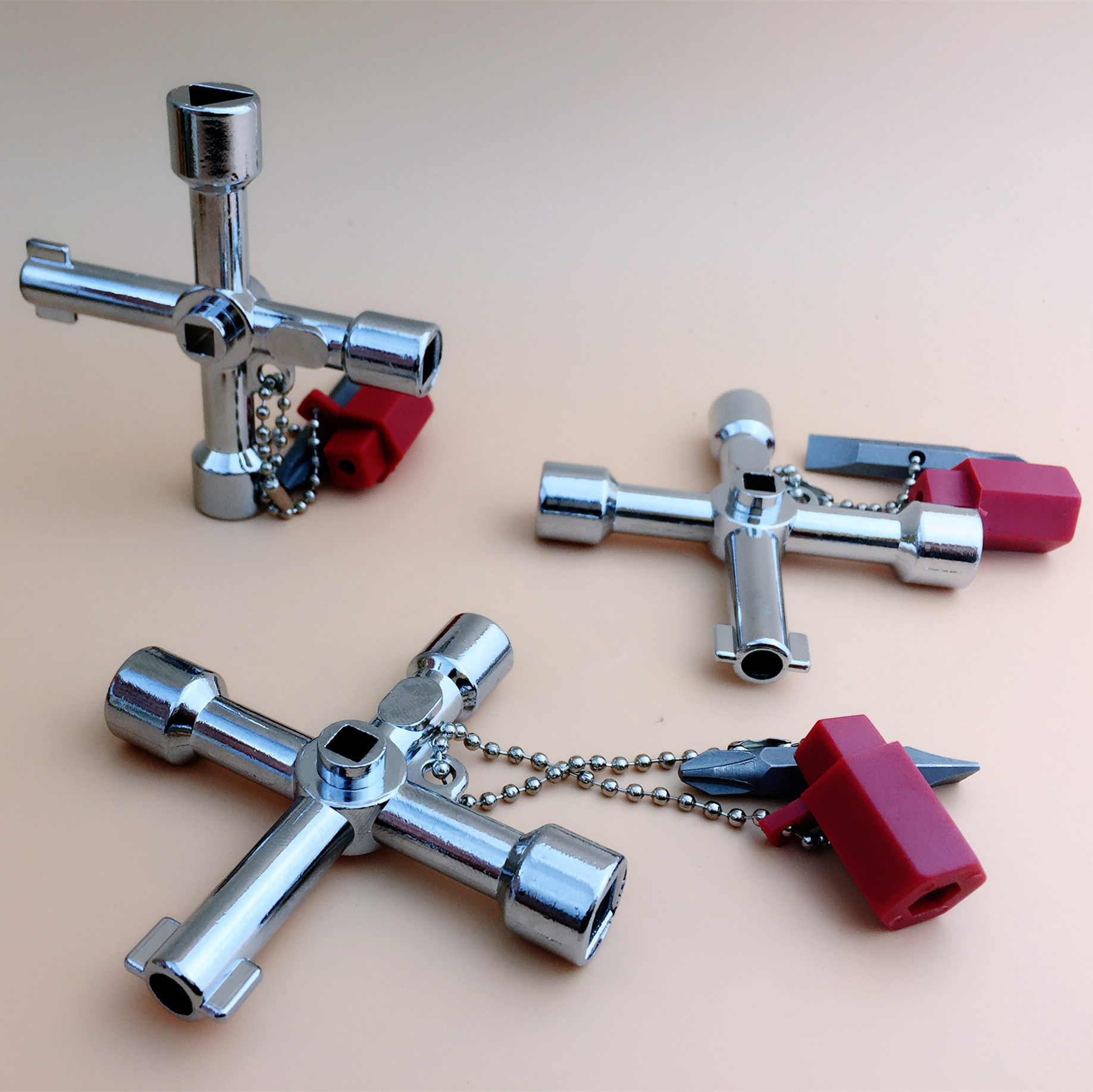 多功能电控柜内三角电梯十字钥匙钥匙四方形阀门门四角水表阀门,淘宝优惠券,粉丝福利购,淘宝优惠卷