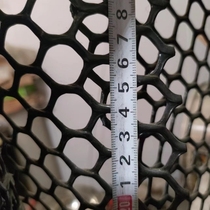 Real Black Thickened Plastic Grid Plastic Safety Fence Liner Plate Plus Coarse Home Anti-Cat Drop Black Balcony Spacer