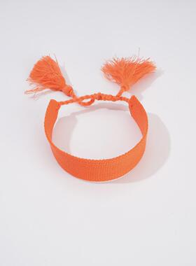 手工编织流苏手环男女情侣款