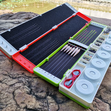 Коробка для ниток 猎途钓鱼子线盒浮漂盒子线浮漂盒多功能盒钩盒仕挂盒配件盒特价