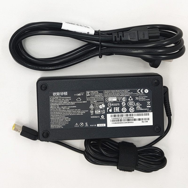 适用联想W510 W520 W530 W54充电器线170W 42T5284适配器20V8.5A - 图0