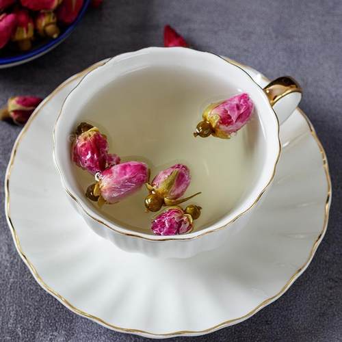 正宗散装山东平阴玫瑰500g特级无硫食用250g玫瑰干花天然玫瑰花蕾 - 图1